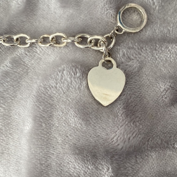 Choker Heart Necklace with matching Bracelet - Picture 8 of 8